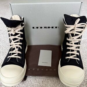 Rick Owens DRKSHDW Strobe
Cotton Nylon High 'Black Milk'